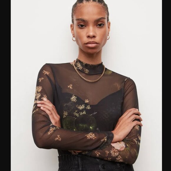 All Saints Elia Asago Bodysuit - Picture 3 of 5